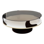 Table basse ronde de l're spatiale