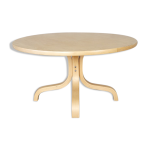Table basse ronde par ilmari lappalainen pour asko, années 1960 Table basse ronde par ilmari lappalainen pour asko, années 1960