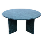 Table basse ronde en marbre émeraude Table basse ronde en marbre émeraude