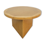 Table basse ronde vintage design style maison regain 1970s Table basse ronde vintage design style maison regain 1970s