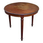 Table basse ronde vintage louis xvi du 19ème table d'appoint Table basse ronde vintage louis xvi du 19ème table d'appoint