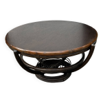 Table basse ronde vintage manou bambo