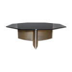 Table basse rosace par kim moltzer et jean paul barray vers 1965 Table basse rosace par kim moltzer et jean paul barray vers 1965