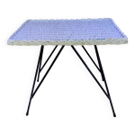 Table basse en rotin