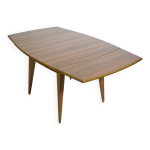 Table basse et salle  manger extensible en teck du milieu du sicle, annes 1960