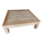 Table basse salon bois