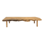 Table basse scandinave en orme, sude, 1970