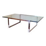 Table basse sm en acier miroir et verre knollstudio design shelton & mind Table basse sm en acier miroir et verre knollstudio design shelton & mind