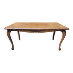 Table basse style louis xv en marqueterie de chne et merisier