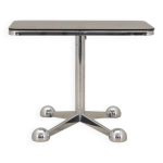 Table basse sur roulettes par allegri, italie annes 1970
