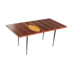Table basse de tapio wirkkala pour asko, 1958 Table basse de tapio wirkkala pour asko, 1958