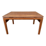 Table basse teck danois trioh mobler attribu�e � niels bach, vintage, ann�es 1960