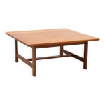 Table basse en teck par kurt stervig pour kp mbler