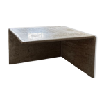 Table basse en travertin