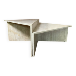 Table basse en travertin