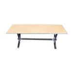 Table basse en travertin , annes 1970