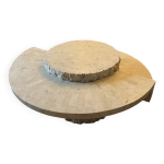 Table basse en travertin de magnussen ponte