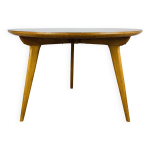 Table basse tripode années 50 vintage pied compas design italien Table basse tripode années 50 vintage pied compas design italien