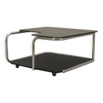 Table basse trolley, design italien, années 1980, production : italie Table basse trolley, design italien, années 1980, production : italie