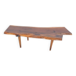 Table basse tronc d'arbre reynolds of ludlow, royaume - uni, années 1970 Table basse tronc d'arbre reynolds of ludlow, royaume - uni, années 1970