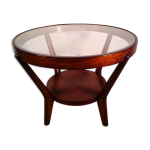 Table basse vintage en bois par ko?elka and kropá?ek pour interier praha Table basse vintage en bois par ko?elka and kropá?ek pour interier praha