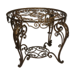 Table basse vintage fer forgé - 1940 Table basse vintage fer forgé - 1940