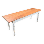 Table de bistrot en merisier