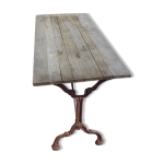 Table bistrot, pieds fonte Table bistrot, pieds fonte