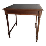 Table en bois cirée , style louis xvi Table en bois cirée , style louis xvi