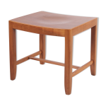 Table en bois de h�tre danois tabouret ann�es 1960
