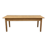 Table en bois massif au charme naturel �l�gante et intemporelle