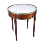 Table bouillotte en acajou d'époque louis xvi 18e siècle Table bouillotte en acajou d'époque louis xvi 18e siècle