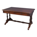 Table bureau en acajou, époque louis - philippe 1ère moitié xixe Table bureau en acajou, époque louis - philippe 1ère moitié xixe