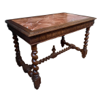 Table bureau style louis xiii