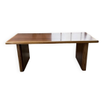 Table, bureau en teck 1970