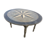 Table campagne ovales  vols en bois massif