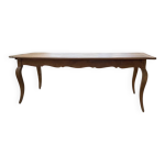 Table campagne provençale style louis xv merisier Table campagne provençale style louis xv merisier