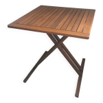 Table carre en teck