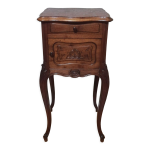 Table de chevet en chêne de style louis xv Table de chevet en chêne de style louis xv