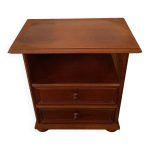 Table de chevet en merisier