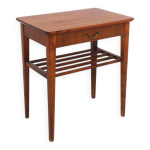 Table de chevet scandinave en acajou, sude, 1950