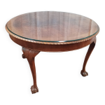 Table chippendale en acajou maison jellinek paris