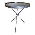 Table à cocktail ronde tripode, 41 cm Table à cocktail ronde tripode, 41 cm