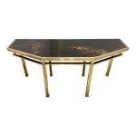 Table console attribue  guy lefvre pour maison jansen