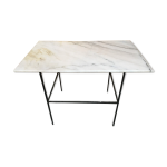 Table ou console rectangulaire en fer forg
