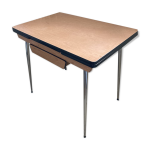 Table de cuisine en formica dbut des annes 60