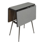 Table de cuisine pliante en formica vert