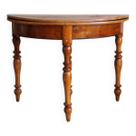 Table demi - lune louis - philippe Table demi - lune louis - philippe