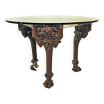 Table design 70's  pitement sculpt xixe