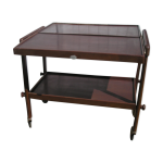 Table desserte roulante  plateau amovible